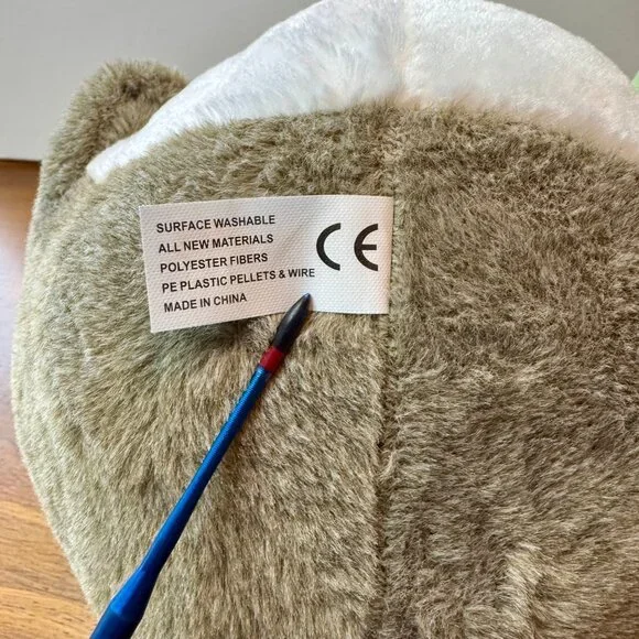 TOTORO Plush Toy With Leaf 11" NEW Studio Ghibli Hanging Stuffed Animal NWT - Picture 7 of 9